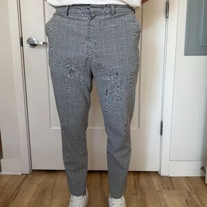 H&M Men's Slim Fit Plaid Pants